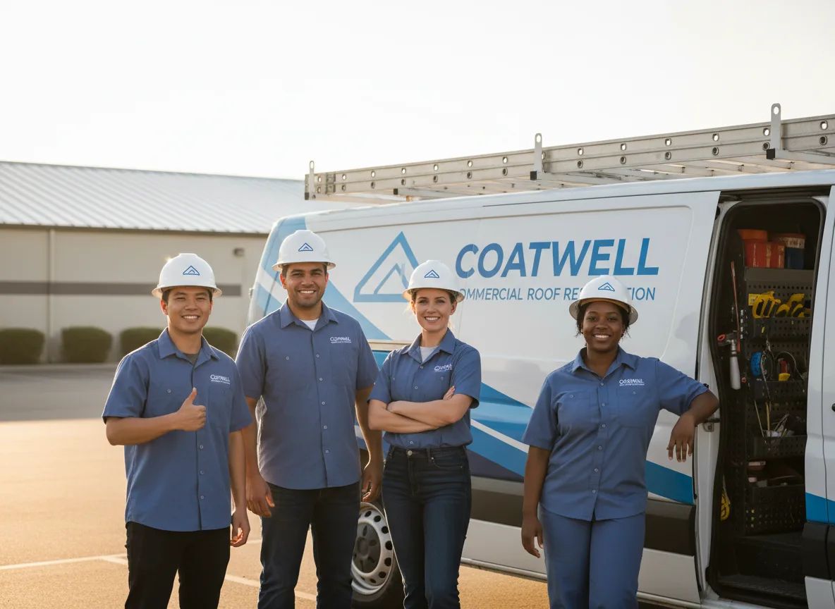 Commercial roof coating company in Elwood, NJ